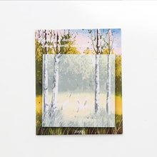 Load image into Gallery viewer, Painting landscape memo pad planner sticky notes paper sticker notepad kawaii stationery pepalaria office school supplies
