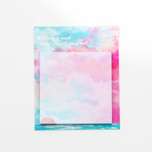 Load image into Gallery viewer, Painting landscape memo pad planner sticky notes paper sticker notepad kawaii stationery pepalaria office school supplies
