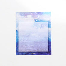 Load image into Gallery viewer, Painting landscape memo pad planner sticky notes paper sticker notepad kawaii stationery pepalaria office school supplies