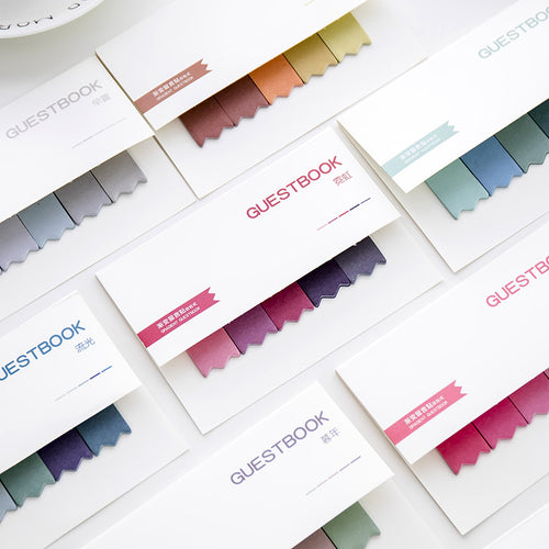 DIY Gradient Color Creative Office Novelty Sticky Notes Planner Stickers Page Index Post Office School Supplies Stationery
