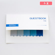 Load image into Gallery viewer, DIY Gradient Color Creative Office Novelty Sticky Notes Planner Stickers Page Index Post Office School Supplies Stationery