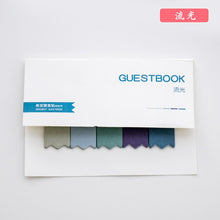 Load image into Gallery viewer, DIY Gradient Color Creative Office Novelty Sticky Notes Planner Stickers Page Index Post Office School Supplies Stationery