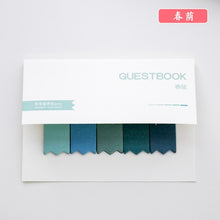 Load image into Gallery viewer, DIY Gradient Color Creative Office Novelty Sticky Notes Planner Stickers Page Index Post Office School Supplies Stationery