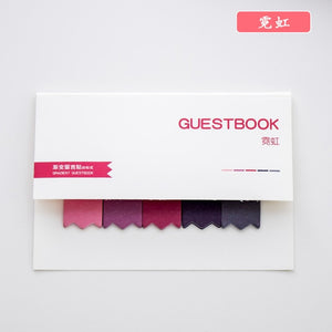 DIY Gradient Color Creative Office Novelty Sticky Notes Planner Stickers Page Index Post Office School Supplies Stationery